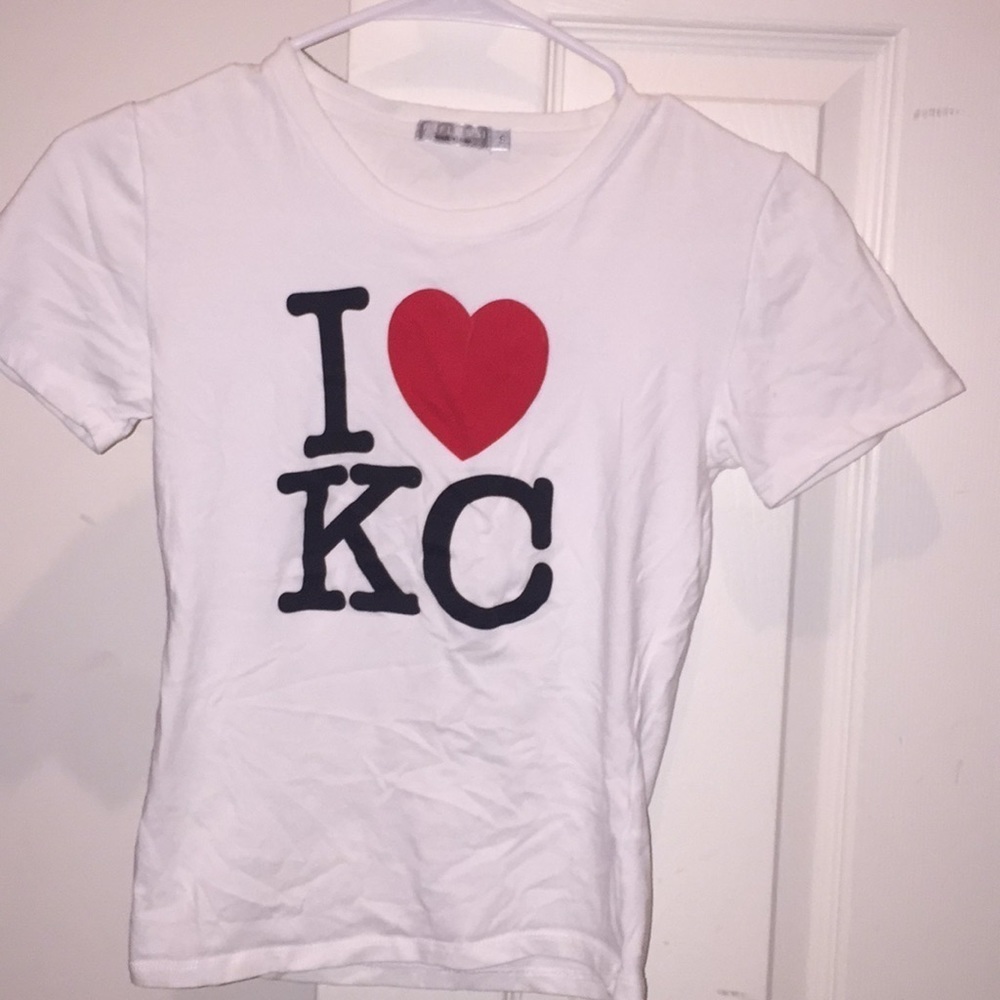 Women’s Riflessi I ❤️ KC Shirt